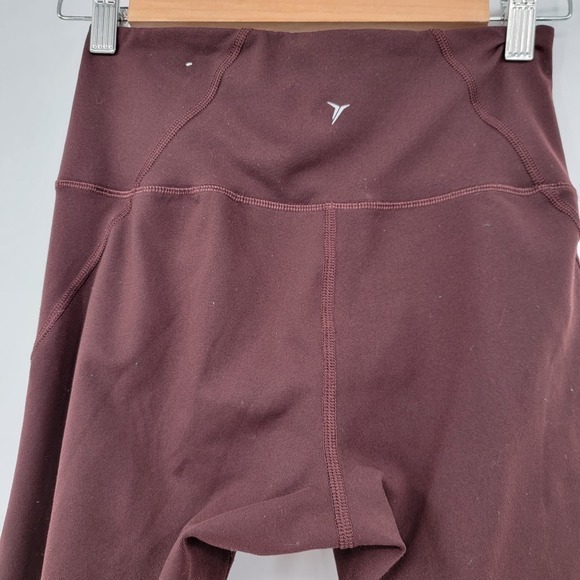 Old Navy Women's Athletic Elevate Go Dry Mesh Detail Leggings Purple Size Small - Picture 4 of 11